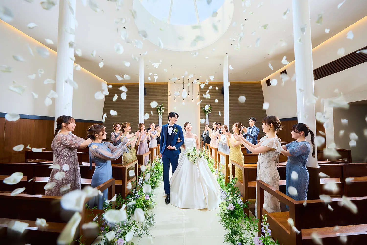 Three ceremony moods in one venue